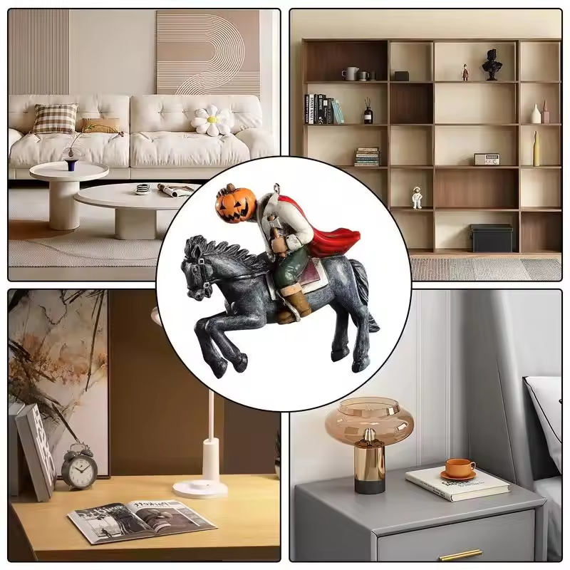 Headless Horseman Felt Ornament (4)